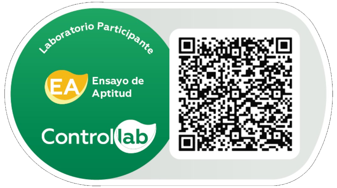 Laboratorio participante en Ensayo de Aptitud — Controllab